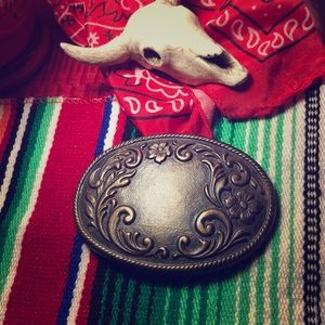 Vintage Western Belt Buckle